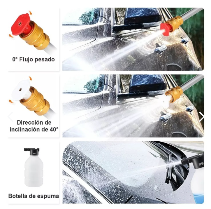Hidrolavadora Inalámbrica 48V con 2 Baterías – Potencia y Portabilidad 2