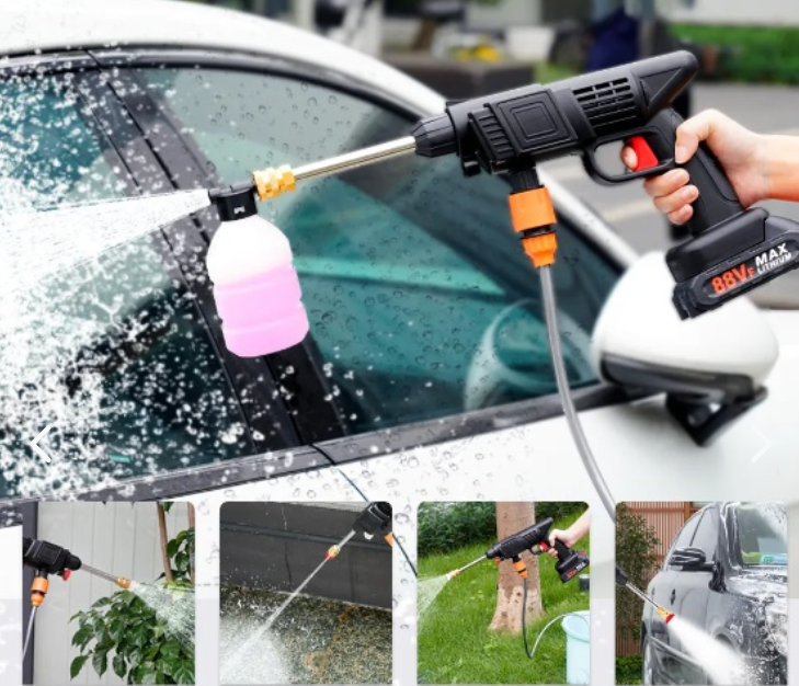 Hidrolavadora Inalámbrica 48V con 2 Baterías – Potencia y Portabilidad 2