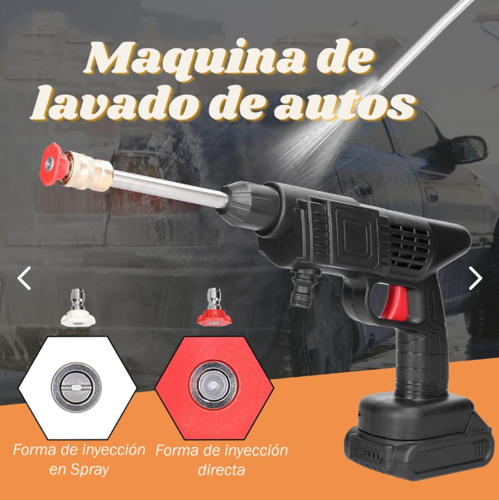 Hidrolavadora Inalámbrica 48V con 2 Baterías – Potencia y Portabilidad 2
